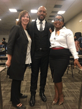 Ms Gail Schimmel, Mr Angelo Tandy & Ms Mathe Okaba